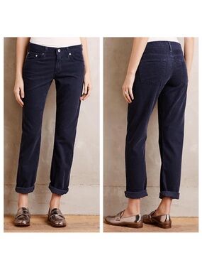 NWT AG Adriano Goldschmied Nolan Relaxed Slim Corduroys size 30